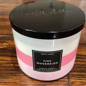 Pink Watermelon White Barn Candle